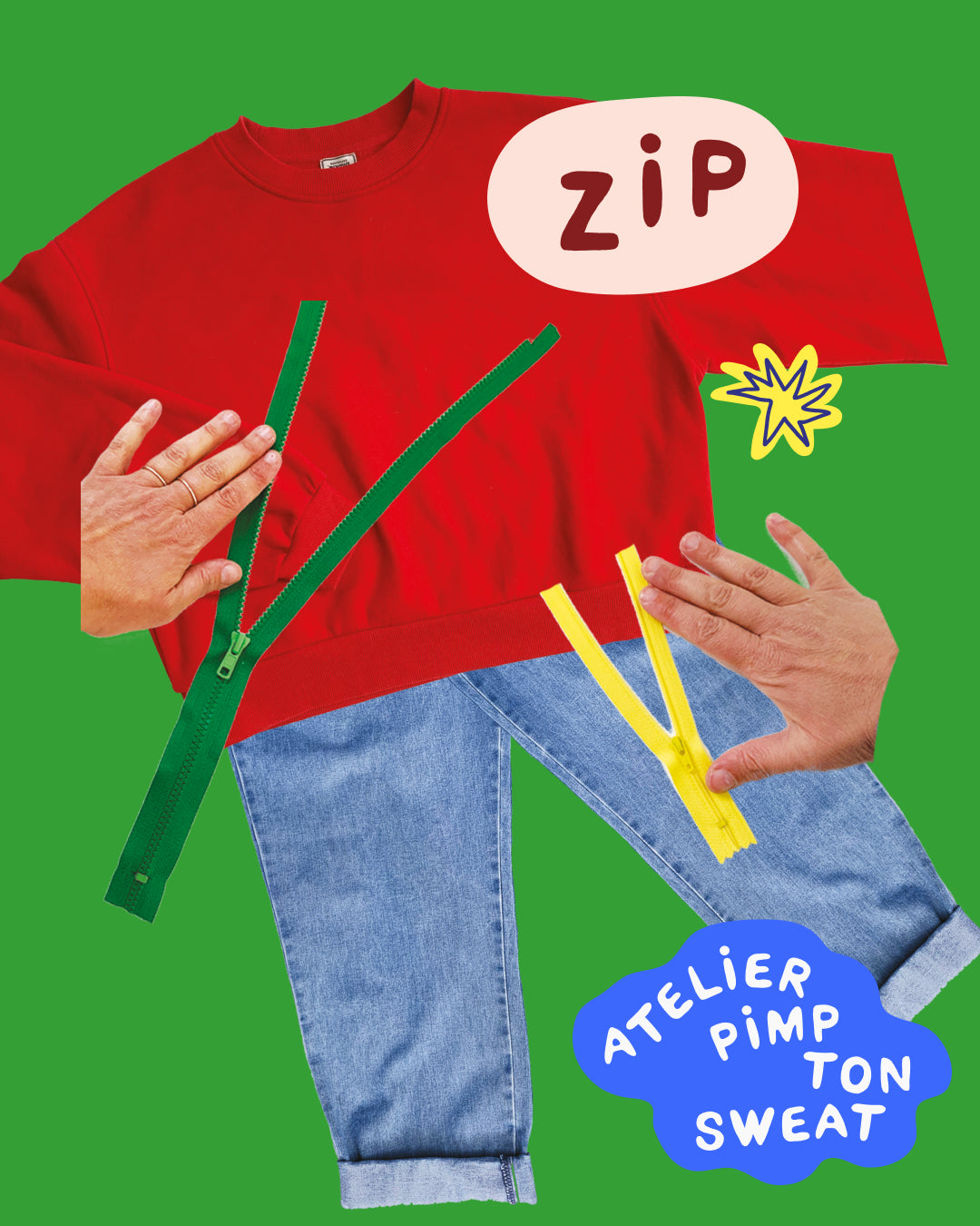 PIMP TON SWEAT - Spécial ZIP