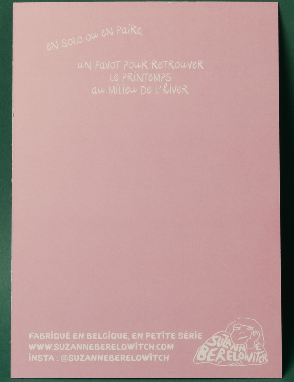 LE PAVOT - patch thermocollant, broche, boucles d'oreilles